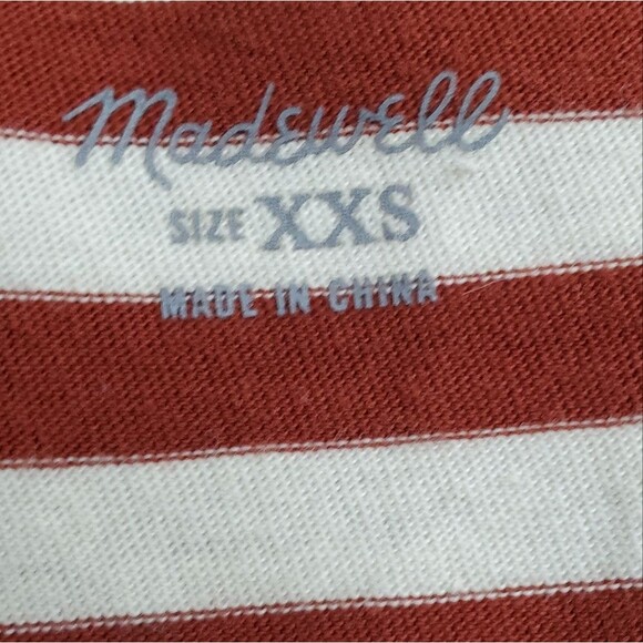 Madewell Candy Cane Long Sleeve Top - Picture 5 of 9
